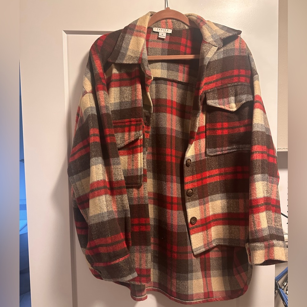 Flannel shacket